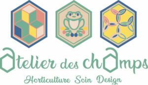 Logo atelier des champs horticulture soin design plantes médicinales et aromatiques